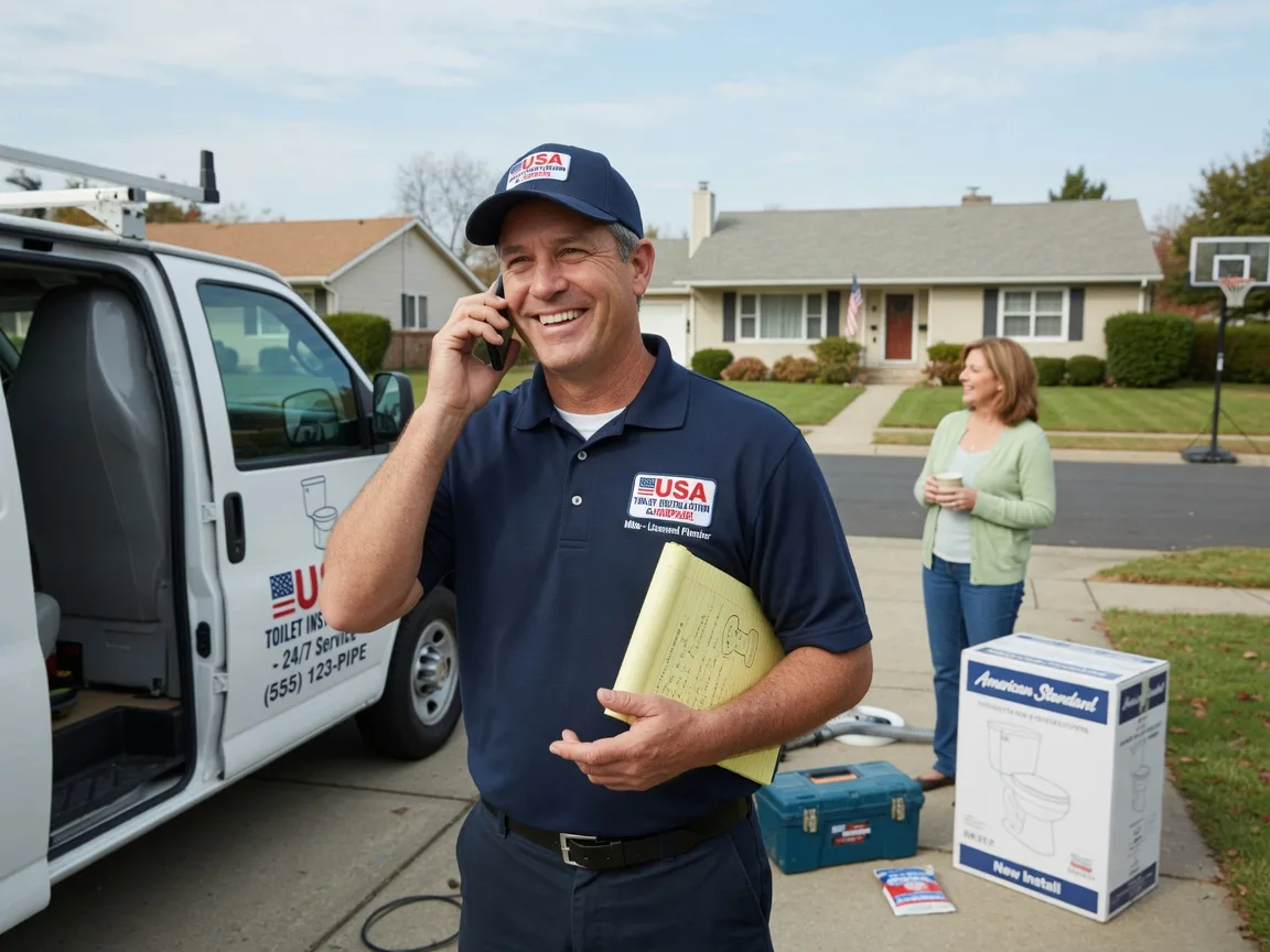Toilet Installation Macksburg, IA FAQs